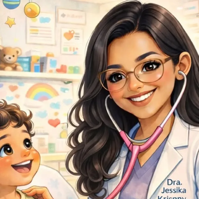 Pediatria é onde eu sou e pertenço.